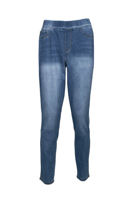 Royalty For Me By YMI High-Rise Skinny Pull-On Denim Jegging