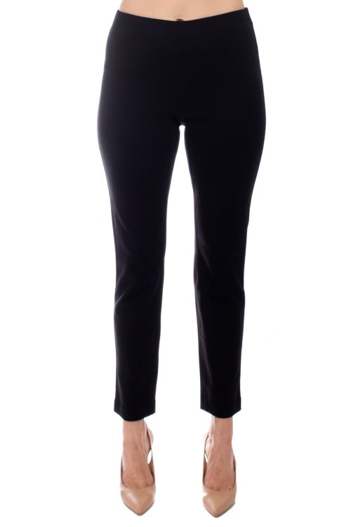 Adrianna Papell mid banded waist solid ponte pant